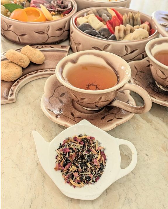 1年の始まりは【福茶】で